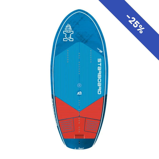 2024 WINGFOIL TAKE OFF – 5’5″ X 26.5″ 95L BLUE CARBON